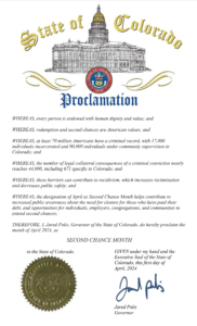 Colorado Proclamation